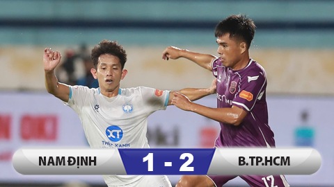 Kết quả Nam Định 1–2 Becamex TP.HCM: Địa chấn tại Thiên Trường!  Kết quả Nam Định 1–2 Becamex TP.HCM: Địa chấn tại Thiên Trường!